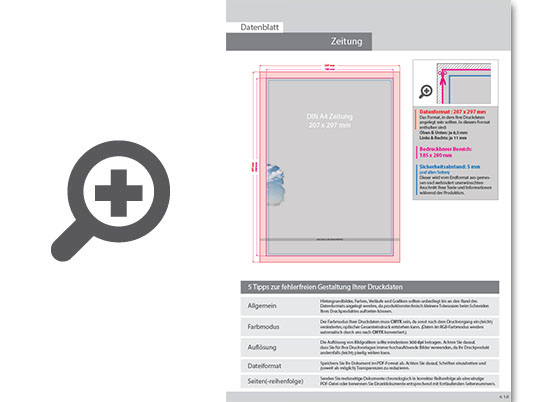Product Bild zeitung_mit_klebefalz__endformat_ca__din_a4_(207_x_297_mm)__28-seitig__4_4-farbig